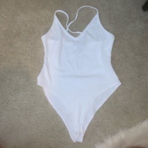 Forever 21 White Bodysuit